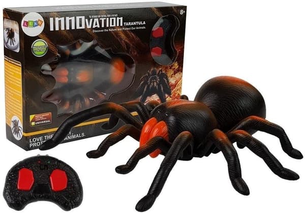 Fjernstyret R/C Spider Sort og Orange