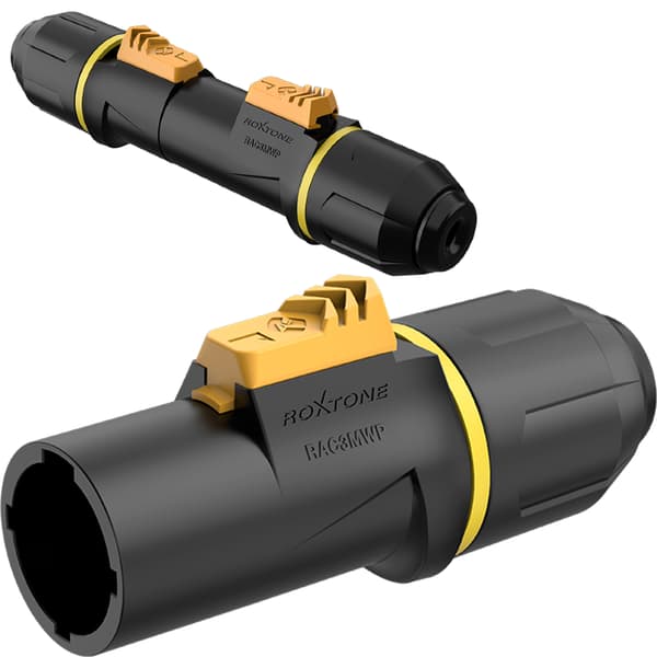 Strømstik IP65 Roxtone RAC3MWP