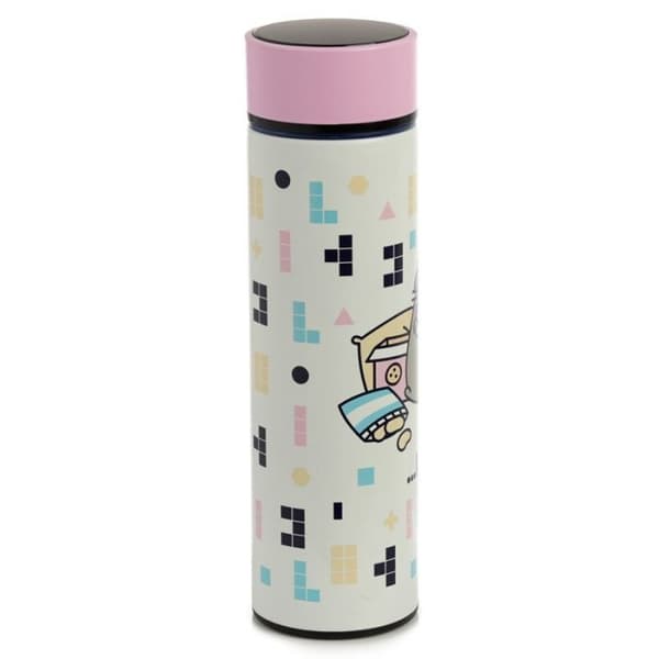 PKBOT149 Pusheen Game Termosflaska med Termometer