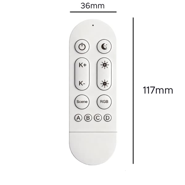 Bluetooth-kaukosäädin Tuya-lampuille