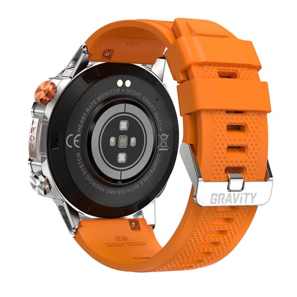 Herr smartklocka GRAVITY GT20-4 - AMOLED, Extra rem (sg024d)
