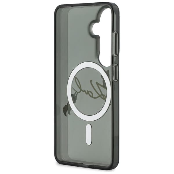 Karl Lagerfeld IML KC Script MagSafe-etui til Galaxy S26+, sort