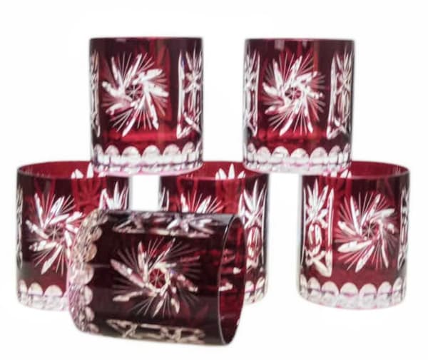 Ruby Crystal Whiskyglas 280 ml Olive Grinder