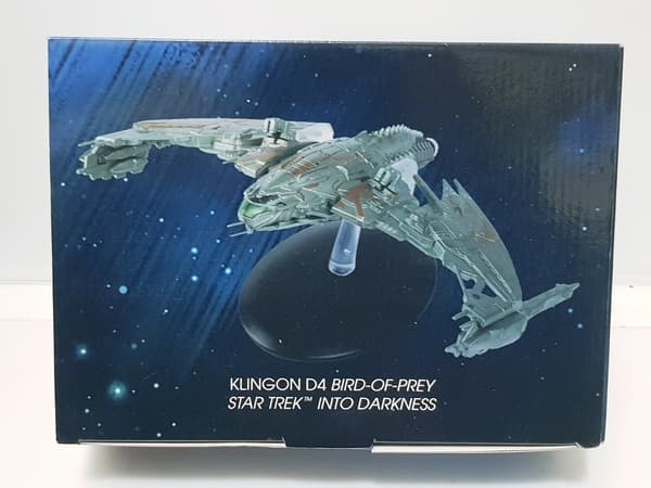 Eaglemoss Star Trek Klingon D4 Rovfugl 22cm