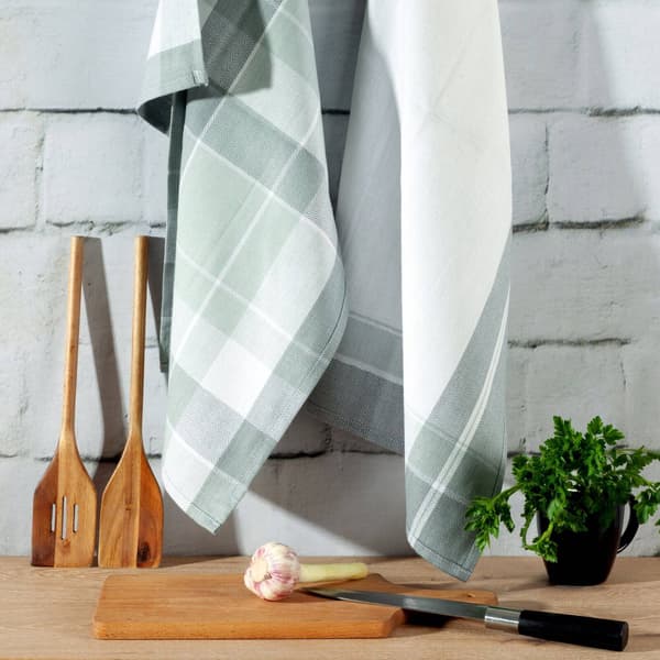 Set med MONA-dukar 50x70 vinröd