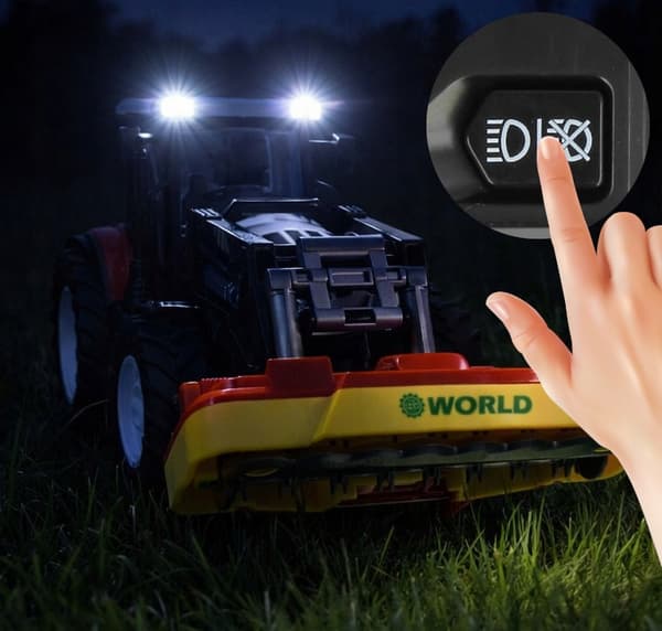 Fjernstyret LED-traktor med plæneklippere Z3241