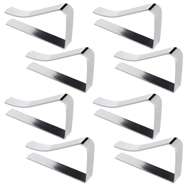 Metalclips til borddug 8 stk.