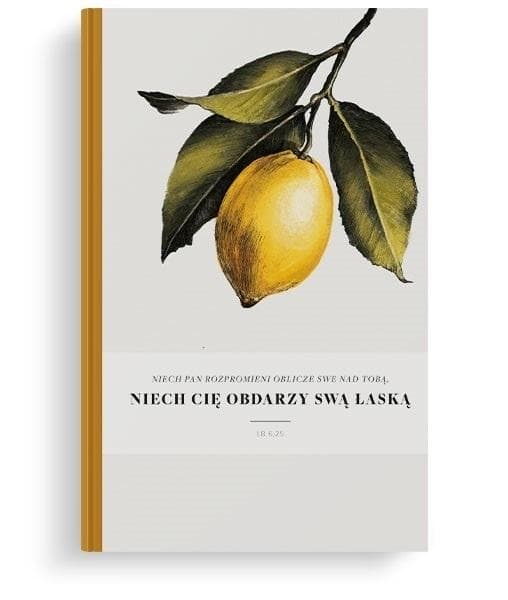 Lux Notesbog - Måtte Herren - Citron