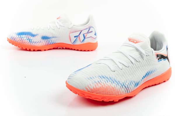 Puma Future 8 Play TT Hvid Sort Lysende Rød [108605 01] størrelse 39