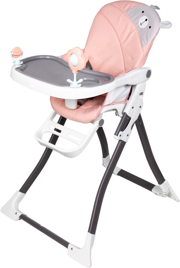 EcoToys Hopfällbar Barnstol Rosa