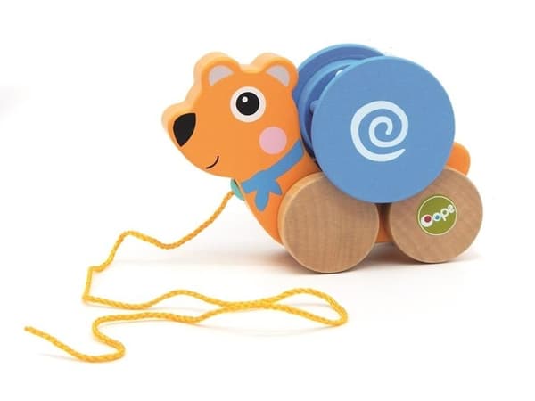 Bamse træklegetøj