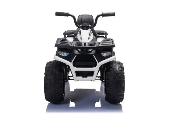 JC333 Vit batteridriven fyrhjuling