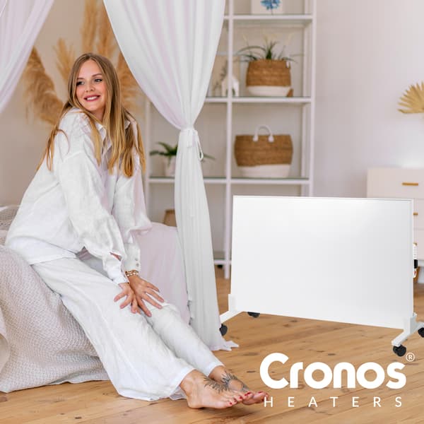 IR-varmepanel CRONOS Synthelith PRO CRP-500TWP Hvid