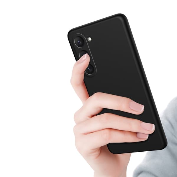Etui til Samsung Galaxy S23 FE, Silikone Lite, sort