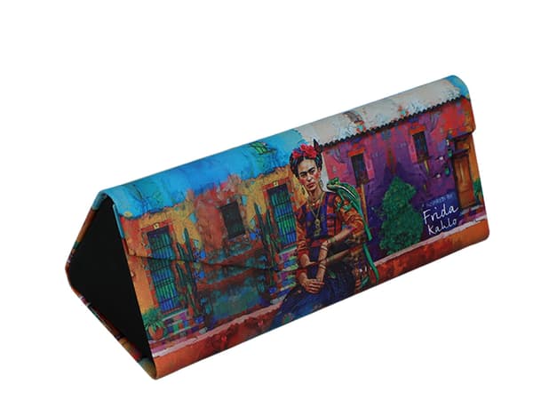 Carmani, foldbart brilleetui - Frida Kahlo