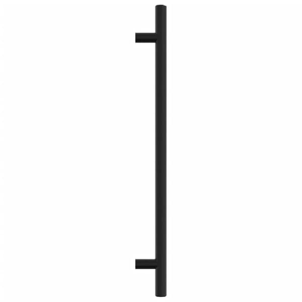 vidaXL skabsgreb 20 stk. sort 224 mm rustfrit stål
