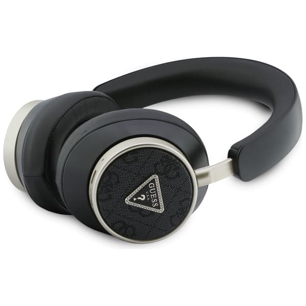 Guess 4G Triangle Logo Bluetooth ENC Over-Ear Hovedtelefoner Sort