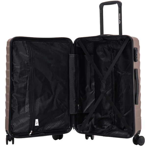 Wings PEAFOWL 24" champagne mellemstor kuffert