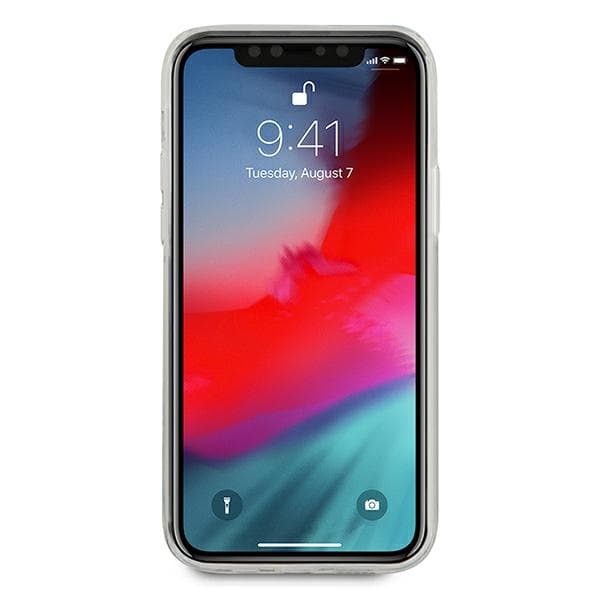Mini Stripe Collection-etui til iPhone 12/12 Pro, marineblå