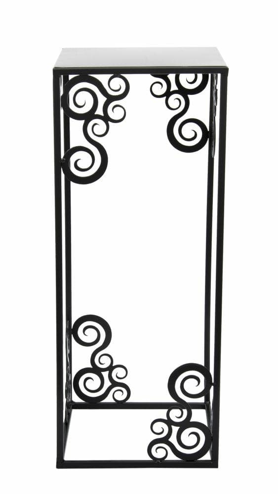 Moderne stående blomsterstander 60 cm sort