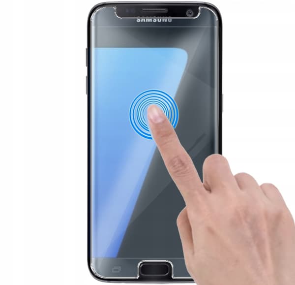 Härdat glas för Samsung Galaxy S7 Skyddsglas 2.5D, 9H