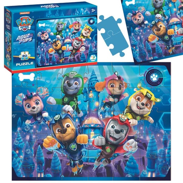 Paw Patrol Vattenhundar 30 bitars pussel