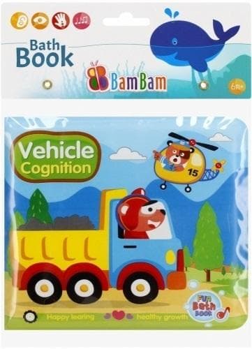 BAM BAM Vehicles -kylpykirja