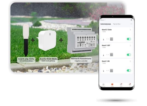 Tuya 8-stations WiFi CH8WN vandingscontroller