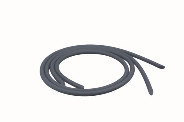 AQUA-SPORT GUMMI TIL PADLE 2x60cm SORT AS32014