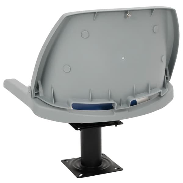 vidaXL Båtsäte med 360° vridbar bas