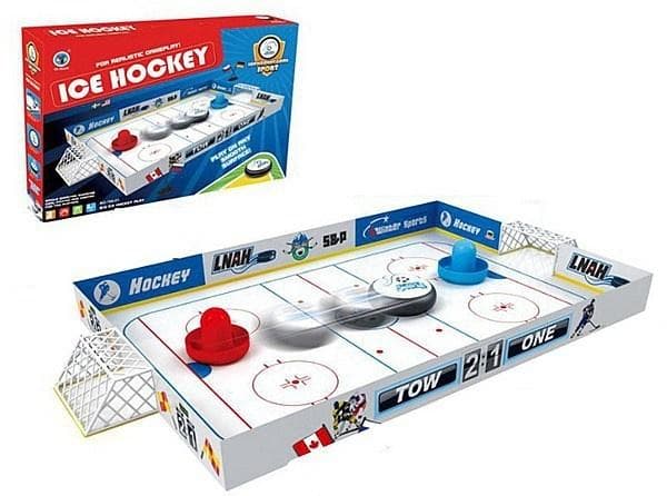 Batteridrivet airhockeybord