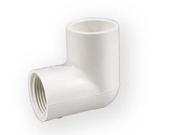 Gevindbøjning KW/GW PVC-U 1"