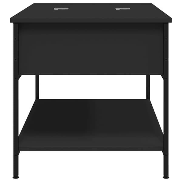 vidaXL sofabord, sort, 100x50x50 cm