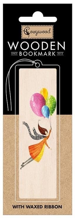 Träbokmärken Ballonger