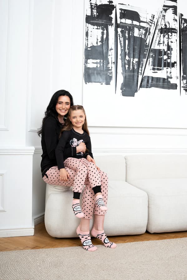 Bonilla flickpyjamas, långärmad, långbyxor, 2 år