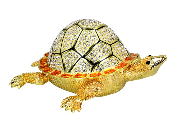 Metalkasse - skildpadde