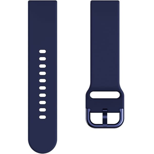 Universal silikone rem 20mm, marineblå