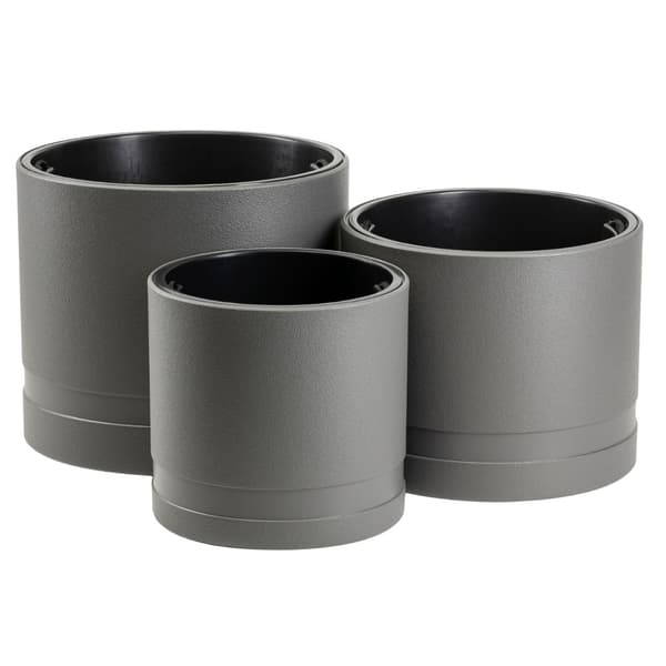 Luna blomkruka cylinder antracit 30,8 cm