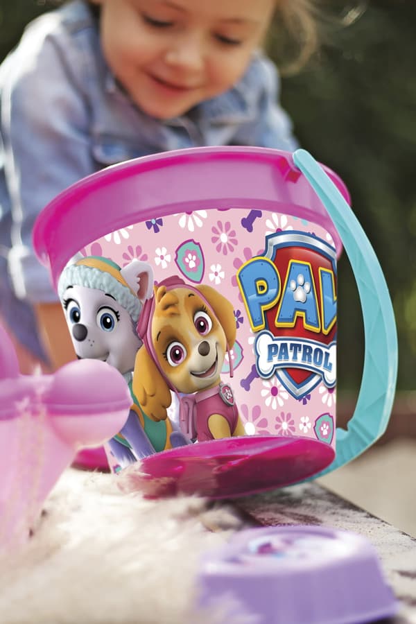 Paw Patrol sandsæt 9 dele lyserød 81535