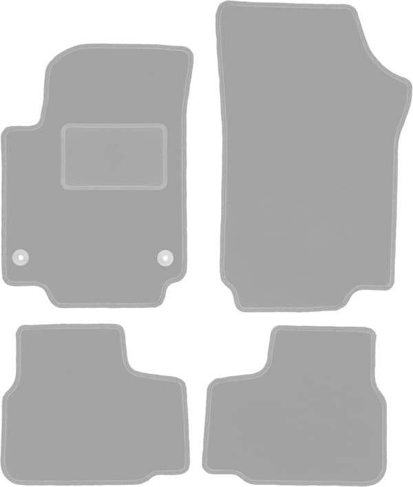 Harmaat auton matot: Volkswagen Up! hatchback (2011-)