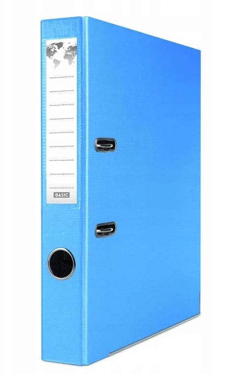 BASIC-S BINDING MED SKINNE 5CM LYS BLÅ 7945