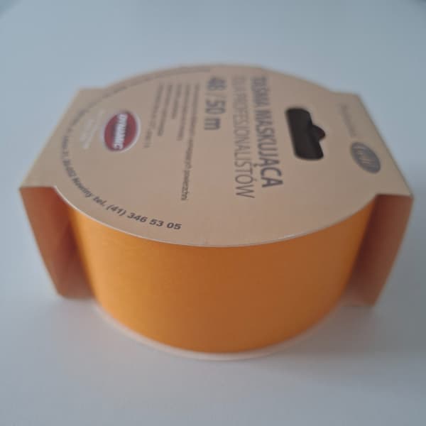 Washi-maskeringstejp Dynamisk guldfärgad precision 6 månader 48 mm 50 m klippbar