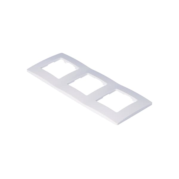 Niloe 3-fold hvid ramme