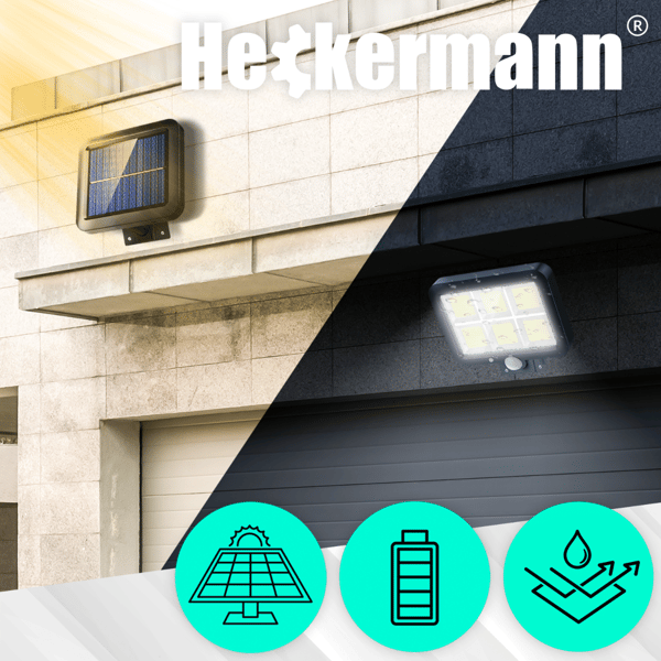Heckermann FX-584 udendørs solcellelampe