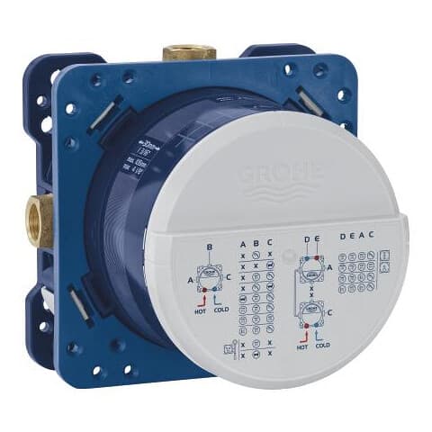 Universal Rapido SmartBox 1/2" skjult element, installationsdybde 7
