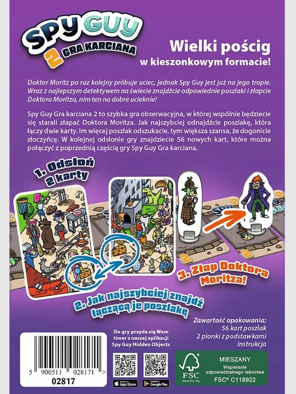 SPY GUY 2 KORTSPEL 02817