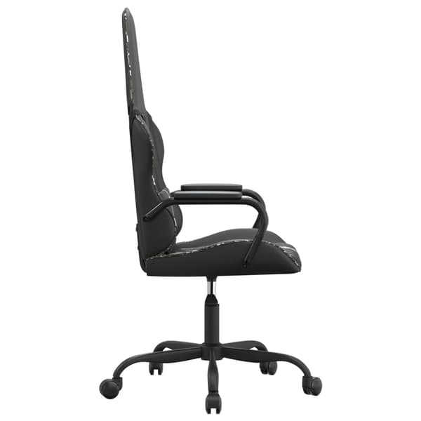 vidaXL gamingstol, sort og camouflage, kunstlæder