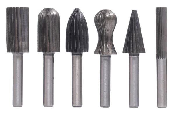 Skaftfräsar för metall 6 st KD11215