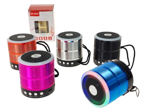 Rund Bluetooth-högtalare USB-kabel MIX