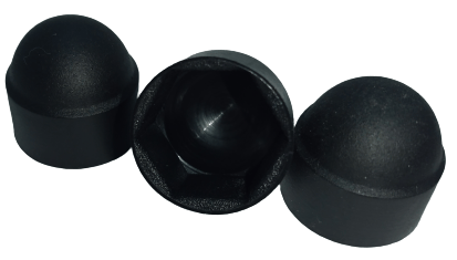Skruelåg M16/24 200 stk. sort